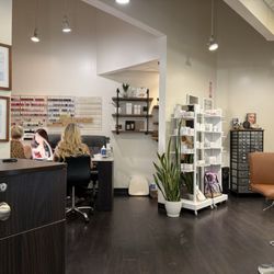 J Michael's Spa and Salon - Nail area for manicures