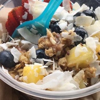 Nekter Juice Bar - Acai Mango. No banana, sub blueberries. - Juice Bars & Smoothies Near Me - Phoenix, Arizona Nekter Juice Bar - Acai Mango. No banana, sub blueberries. - Juice Bars & Smoothies Near Me - Phoenix, Arizona