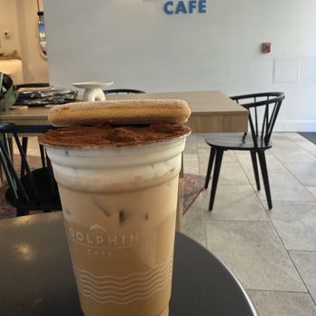 Dolphin Cafe - Tiramisu latte - Cafes Near Me - Washington, DC, District of Columbia