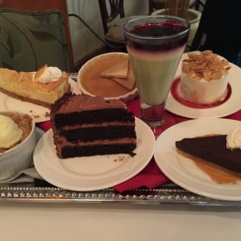 Leo's - A heavenly, ever-changing dessert tray. Very difficult to choose, but you really can't go wrong! - Seafood Near Me - Grand Rapids, Michigan Leo's - A heavenly, ever-changing dessert tray. Very difficult to choose, but you really can't go wrong! - Seafood Near Me - Grand Rapids, Michigan