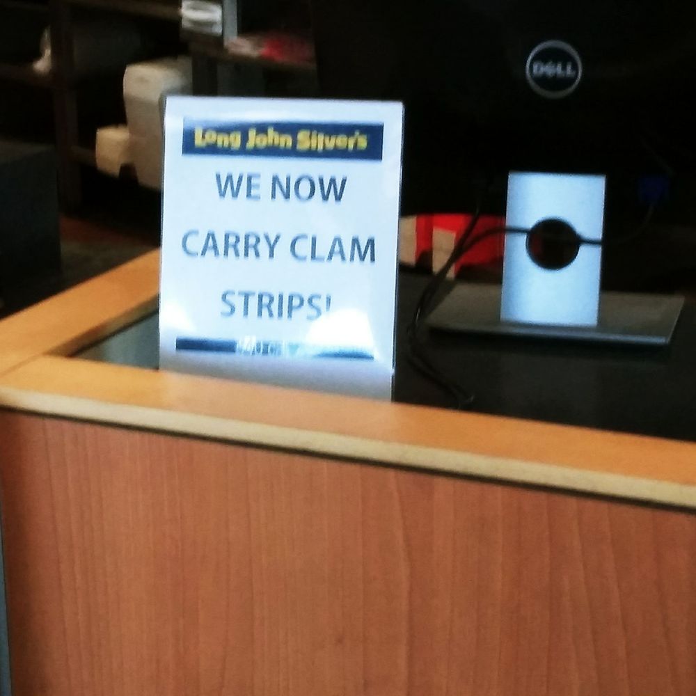 Long John Silver's - They have clams that strip. Now Thats entertaining. - Seafood Near Me - Yucaipa, California Long John Silver's - They have clams that strip. Now Thats entertaining. - Seafood Near Me - Yucaipa, California