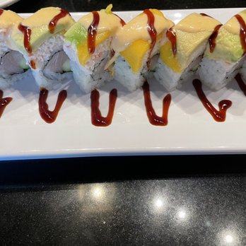 O Sushi - Mango hamachi roll - Japanese Near Me - Santa Rosa, California O Sushi - Mango hamachi roll - Japanese Near Me - Santa Rosa, California