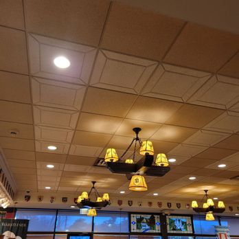 Metzger's German Restaurant - Ceiling lights - German Near Me - Ann Arbor, Michigan