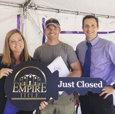 Photo of The Homebound Team - Colorado Springs, CO, US. Another great closing with our agent Christine and one of our favorite lenders at 719Lending