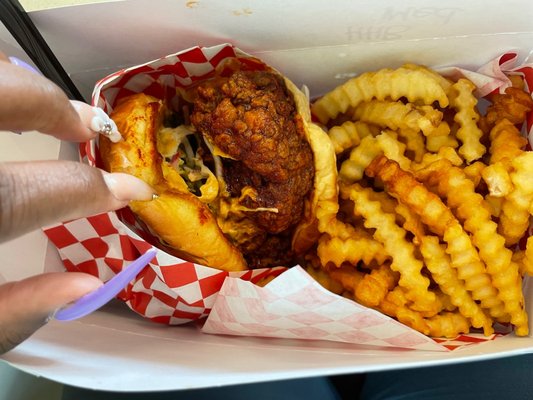 Hot Chi Chicken & Cones by null