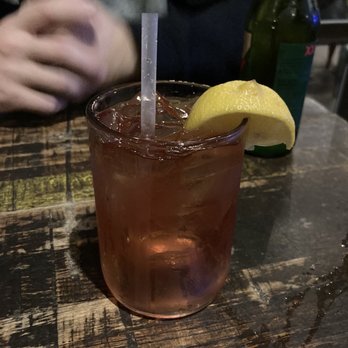 LSA Burger - Cranberry Vodka spiked lemonade - Cocktail Bars Near Me - Denton, Texas LSA Burger - Cranberry Vodka spiked lemonade - Cocktail Bars Near Me - Denton, Texas