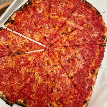 Sally’s Apizza - Tomato & Mozz Pie - Pizza Near Me - Stamford, Connecticut Sally’s Apizza - Tomato & Mozz Pie - Pizza Near Me - Stamford, Connecticut