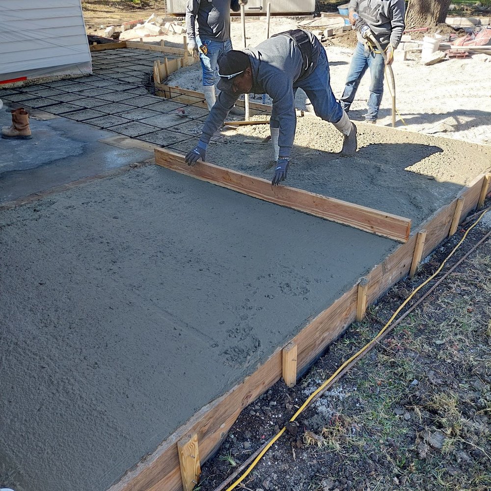 GroundScape Solutions - Pouring the concrete - Landscaping Near Me - Haltom City, Texas GroundScape Solutions - Pouring the concrete - Landscaping Near Me - Haltom City, Texas