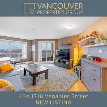 Ron Parpara - NEW LISTING
404 - 1718 Venables St | R2738459
1 Bed | 1 Bath
703 sq.ft
$689,000
Welcome to City View Terraces! - Real Estate Agents Near Me - Vancouver, British Columbia Ron Parpara - NEW LISTING
404 - 1718 Venables St | R2738459
1 Bed | 1 Bath
703 sq.ft
$689,000
Welcome to City View Terraces! - Real Estate Agents Near Me - Vancouver, British Columbia