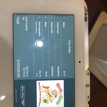 Rock the Guac - In case you were thinking of customizing your meal! LOL! Accidental while trying to clean off the screen. - Mexican Near Me - Cocoa Beach, Florida Rock the Guac - In case you were thinking of customizing your meal! LOL! Accidental while trying to clean off the screen. - Mexican Near Me - Cocoa Beach, Florida