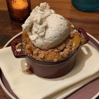 Joyce - Peach Bourbon Crumble - Southern Near Me - Los Angeles, California Joyce - Peach Bourbon Crumble - Southern Near Me - Los Angeles, California