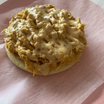 Pochis Sweet Designs - Shredded Chicken Arepa - Cafes Near Me - Grand Rapids, Michigan