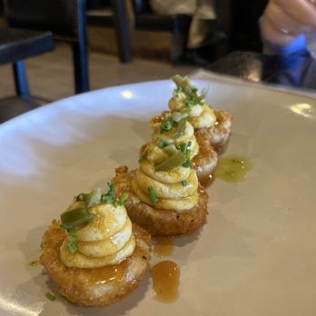 Walker's Tap & Table - Nashville Hot Deviled Eggs - Beer Bar Near Me - Glenwood, Maryland Walker's Tap & Table - Nashville Hot Deviled Eggs - Beer Bar Near Me - Glenwood, Maryland