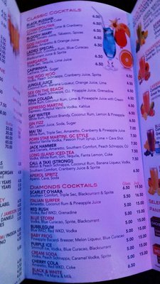 Menu photo 1 Bar Diamonds Playa del Inglés, GC
