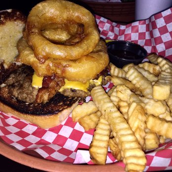 Fumbles Bar & Grill - Cowboy burger - Sports Bars Near Me - Shreveport, Louisiana