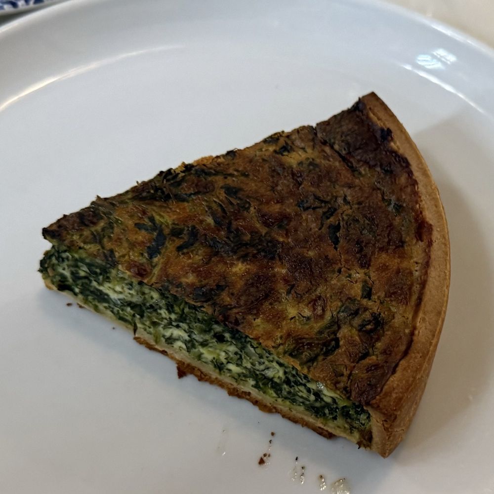 Spinach & Gruyere cheese Quiche Spinach & Gruyere cheese Quiche