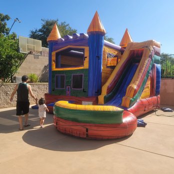 Incredible Inflatables - Bounce house with slide (Pool) - Bounce House Rentals Near Me