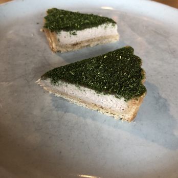 Emmer & Rye - Showstopping chicken liver mousse tarts. A must! - Tapas/Small Plates Near Me - Austin, Texas