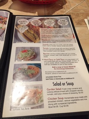 Menu photo 3 El Patio Sahuarita, AZ