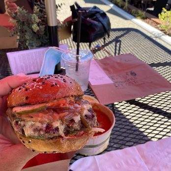 peasants FEAST - The burger is among the best ever - American Near Me - Solvang, California