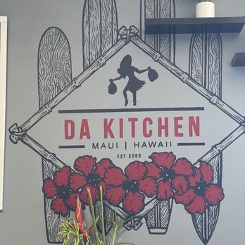 Da Kitchen Maui - Inside sign - Hawaiian Near Me - Kihei, Hawaii