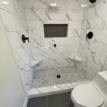 Refined Tile Solutions - After Jorge gave it a facelift! - Flooring Near Me Refined Tile Solutions - After Jorge gave it a facelift! - Flooring Near Me