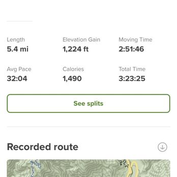 Potato Mountain - The stats for my hike - Hiking Near Me - Claremont, California