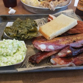Sam Jones BBQ - Two meat plate - Barbeque Near Me - Winterville, North Carolina