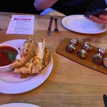 Happy Camper - Mozzarella bread stix and Potato Skins - Bars Near Me - Chicago, Illinois Happy Camper - Mozzarella bread stix and Potato Skins - Bars Near Me - Chicago, Illinois