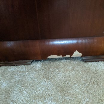 Mr Mover of Ohio - Busted side of my grandmother's antique cedar chest. - Movers Near Me - Columbus, Ohio Mr Mover of Ohio - Busted side of my grandmother's antique cedar chest. - Movers Near Me - Columbus, Ohio