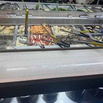 Shabuya - Noodle and seafood section of self-serve bar - Hot Pot Near Me - Concord, California