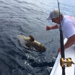 Diamond Fishing Charters - A Goliath Grouper!