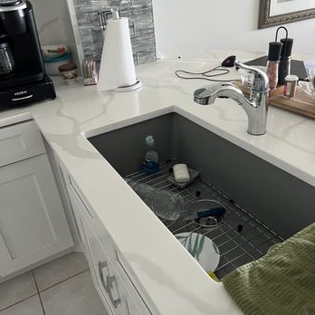 Sailfish Floors - Grey sink - Flooring Near Me - Jensen Beach, Florida