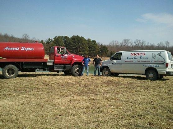 Slide of Aaron's Septic Pumping