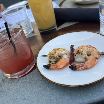 The Sawyer - Appetizer: Grilled Shrimp Skewers - New American Near Me - Truckee, California The Sawyer - Appetizer: Grilled Shrimp Skewers - New American Near Me - Truckee, California