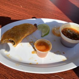 What's left of my barrilla tacos