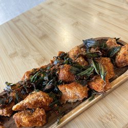 9 Up Night Market - Street Style Popcorn Chicken with Basil (Numb & Spicy)