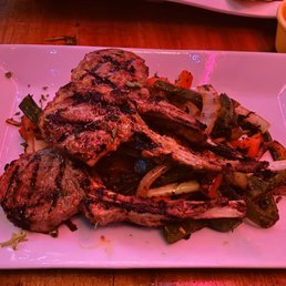 Lamb chops with veggies Lamb chops with veggies