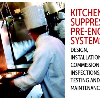 Vanguard Fire and Security Systems - Kitchen Fire Suppression Pre-engineered systems. - Security Systems Near Me - Grand Rapids, Michigan