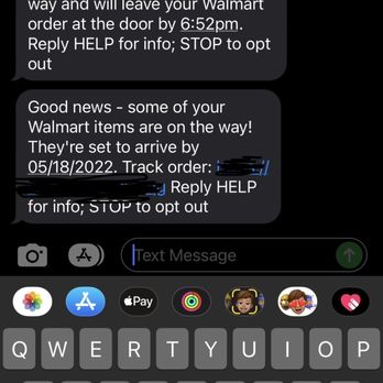 Walmart Supercenter - The messages I was sent automatically from Walmart, they said my order has been on the way forever now! - Grocery Near Me - South Gate, California Walmart Supercenter - The messages I was sent automatically from Walmart, they said my order has been on the way forever now! - Grocery Near Me - South Gate, California