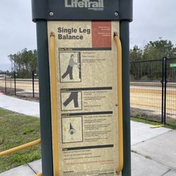 AdventHealth Daytona Beach - Exercise    Stations on the lake walk