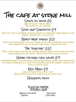 Menu photo 8 The Cafe At Stone Mill Little Falls, NY Menu photo 8 The Cafe At Stone Mill Little Falls, NY