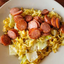 The Parma Tavern - Cabbage and noodles with local sausage