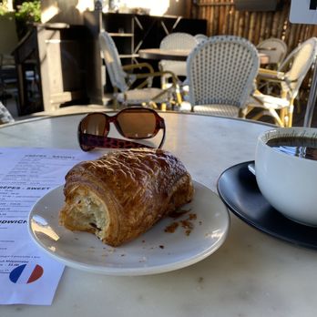 Mille - Chocolate Croissant and coffee - French Near Me - Santa Fe, New Mexico