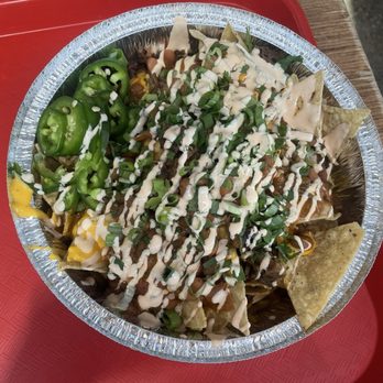 S-a Bbq - Borracho Nachos with Brisket - Barbeque Near Me - Albuquerque, New Mexico