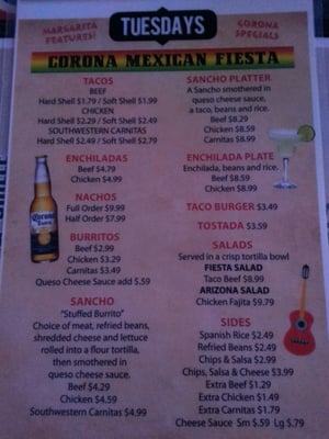 Menu photo 4 Bullseye's Sports Bar & Grille Hastings, NE