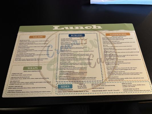 Menu photo 2 Cream and Sugar Cafe Iuka, MS Menu photo 2 Cream and Sugar Cafe Iuka, MS