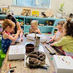 Storybook Village Preschool - Creating beautiful experiences in the atelier!