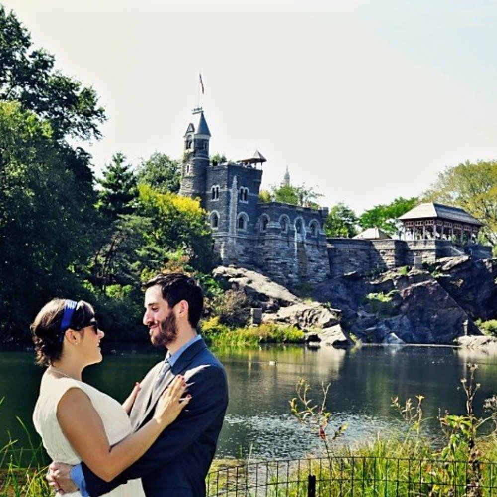 Guerilla Wedding - At the Turtle Pond (next to Belvedere Castle) in Central Park - Wedding Planning Near Me