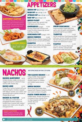 Menu photo 2 Monterrey Bar and Grill D'Iberville, MS